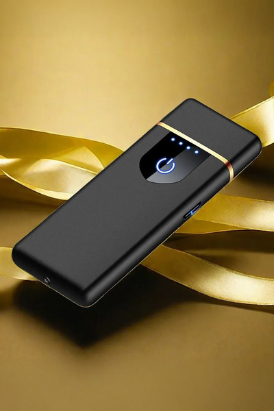 ThenTech Şarjlı Alevsiz Rüzgarda Dayanıklı Elektrikli Çakmak Dumansız Alevsiz...