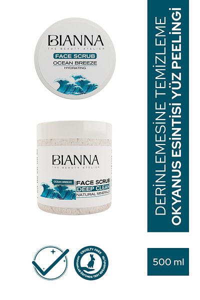 Bianna Ocean Breeze Facial Peeling Moisturizing & Refreshing & Soothing - 500ml
