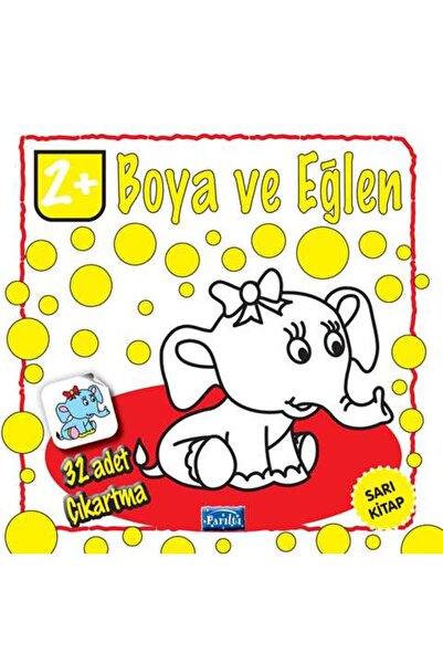 Parıltı Yayıncılık Boya Ve Eğlen Sarı Kitap
