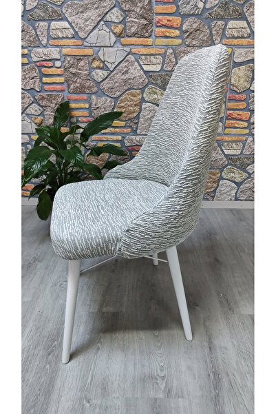COVER TEKSTİL HALKA SANDALYESİ KOLLU MODEL Mutfak ve Salon Sandalyesi kılıfı