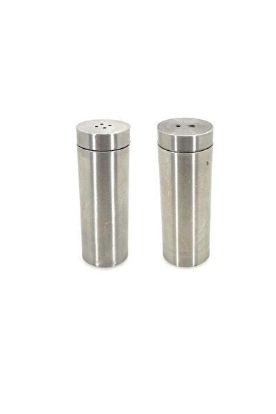 Rollers Rs Salt and Pepper Shaker Seasoning Set – 2 Pieces, 9 Cm, Steel