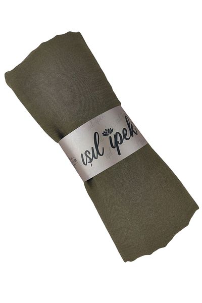 mim eşarp Şal de culoare uni din bumbac Işıl Silk 75x190 cm
