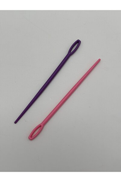 kumasfabrik Shuma 3,5mm Silikon Saplı Tığ+Makas+5 Adet İlmek işaretleyici +2 Adet Plastik İğne