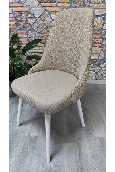 COVER TEKSTİL HALKA SANDALYESİ KOLLU MODEL Mutfak ve Salon Sandalyesi kılıfı