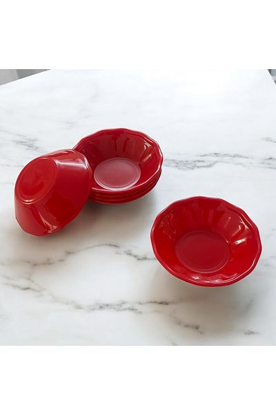 UpHome 24 Plastic Tea Plates