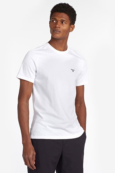 Barbour Sports T-shirt Wh11 White