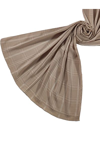 mim eşarp Işıl İpek Comfort Βαμβακερό Μεταξωτό Σάλι 75x190 cm