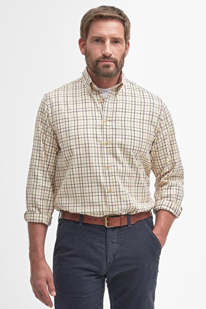 Barbour Sporting Tattersall Regular Gömlek Re51 Red-khaki