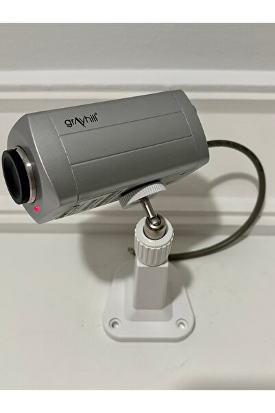 Viconor Caydıran maket kamera sabit kırmızı ışık metal orijinal kasada