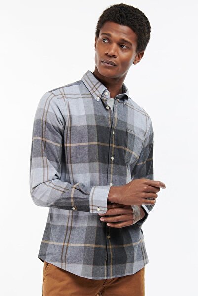 Barbour Glendale Tailored Gömlek Tn86 Greystone