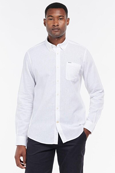 Barbour Nelson Tailored Gömlek Wh11 White