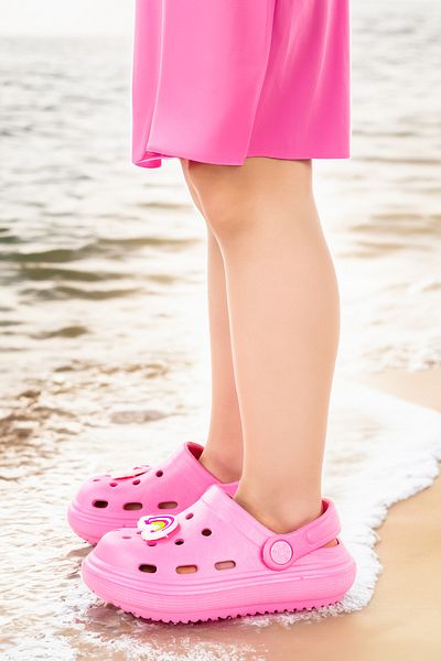 Kiko Kids Eva Beach Pool School Nursery Girl's Slippers Twg 755