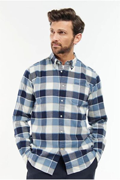 Barbour Valley Tailored Gömlek Bl33 Blue