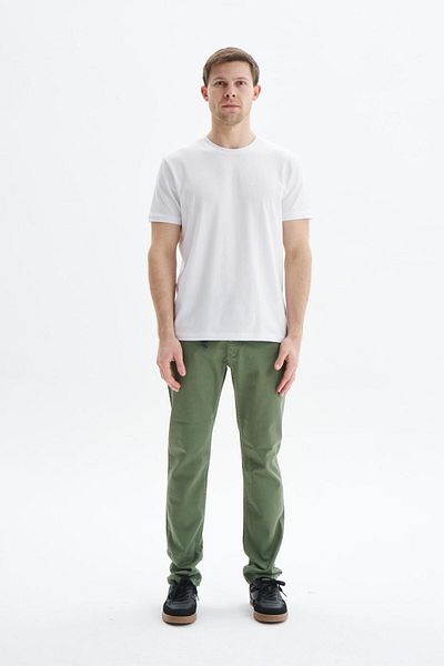 Arma Men's Green Jean Slim Fit Slim Fit Lycra Stretch Jeans K9Ppd0521