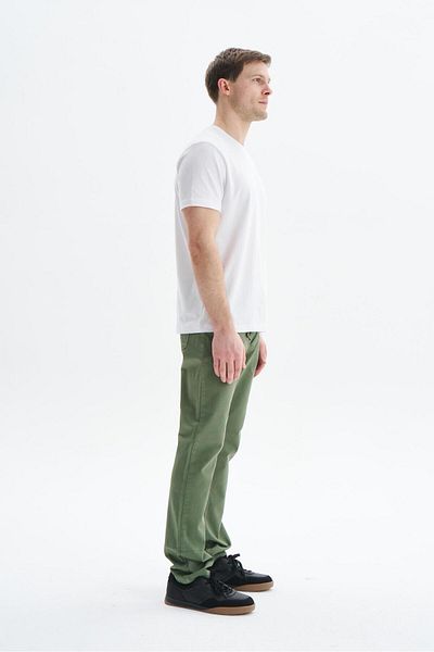 Arma Men's Green Jean Slim Fit Slim Fit Lycra Stretch Jeans K9Ppd0521