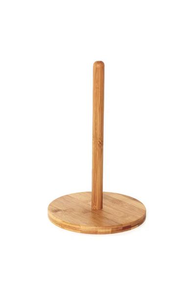 BKC HOME Bamboo Paper Towel Holder