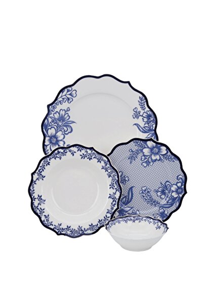AROW Çırağan Home 24 Parça 6 Kişilik Bone China Yemek Takımı