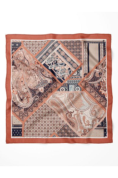 nehir eşarp Etro Ethnic Pattern Motif Scarf Bandana