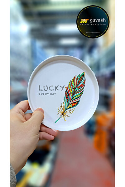 guvash 4 طبق طاولة King Happy طبق أدوات مائدة سعيد مظهر مثالي