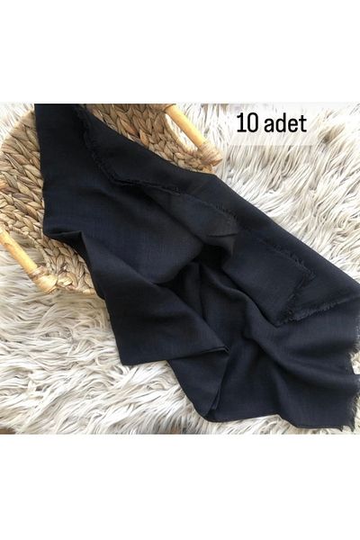 Aknur Moda Πακέτο 10 βαμβακερών κασκόλ γραφής με φλόγες