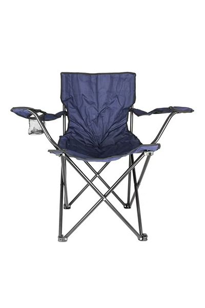 Primo Plus Folding chair suitable for the garden and the beach, dark blue