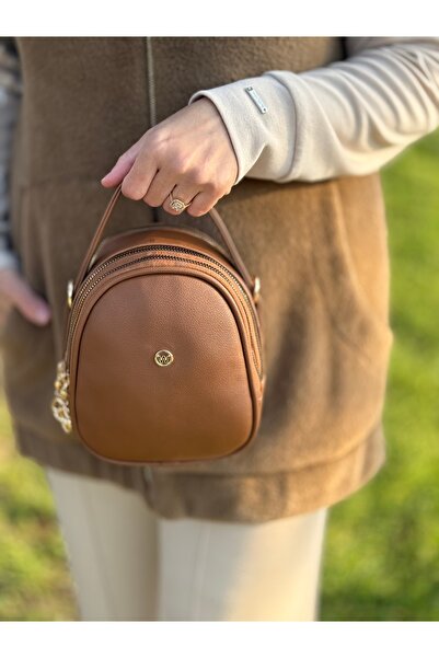 DEV 3 ADAM Geantă de mână și de umăr, elegantă și utilă, cu curea lungă reglabilă pentru femei, de culoare maro