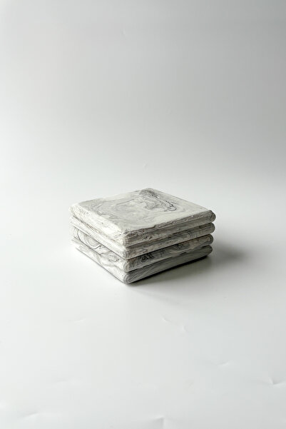 sin istanbul Τετράγωνο μαρμάρινο μοτίβο από ατσάλι με καπάκι