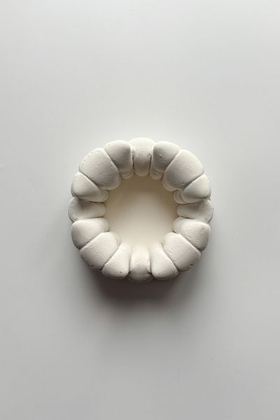sin istanbul White Pouf Ash Tray