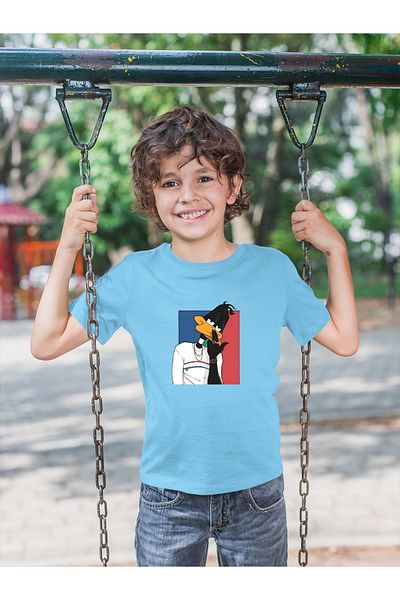 New Shine 1 tricou este un cadou pentru achiziții de 6 și mai sus în coș - Tricou cu mânecă scurtă imprimat pentru copii