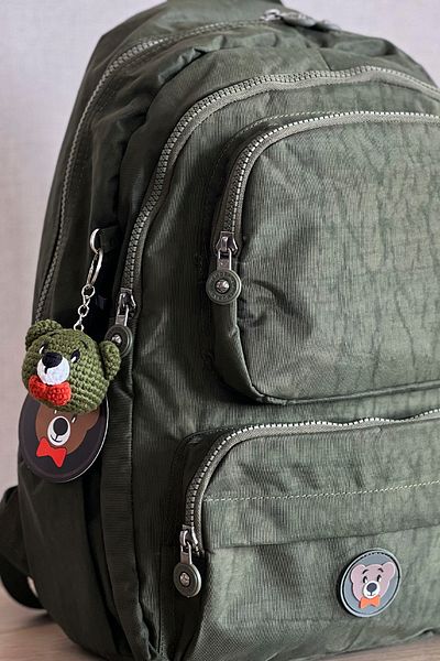 FCSTORE Unisex School and Travel Bag Army Green Laptop Capacity Liqgeçer Fabric