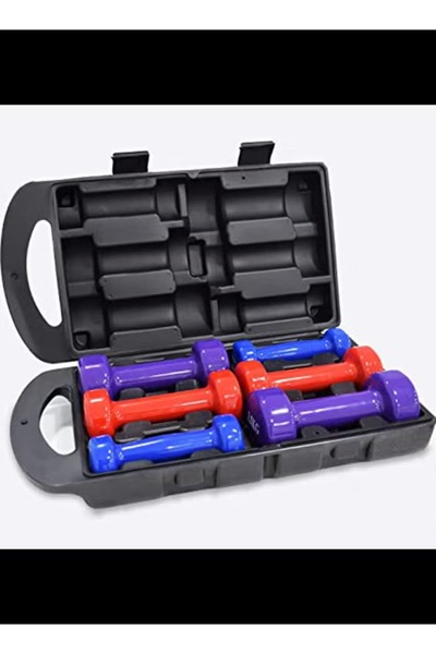 Primo Plus 6-Piece Weight Lifting Dumbbells Set - 10Kg