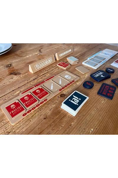 3D Brothers Secret Haitlr Board Game  Deluxe Colour Edition for Strategic Gamers