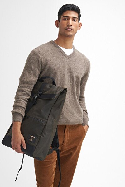 Barbour Field Yağlı Sırt Çantası Ol71 Olive-black