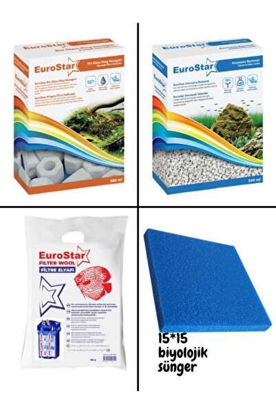 PETiTOYS Lüx Sump Ve Dış Filtre Malzeme Bakım Seti