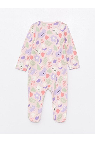 LC Waikiki Σετ εξιτηρίου από το νοσοκομείο για κοριτσάκι με στάμπα Crew Neck 3 τεμαχίων (S4)