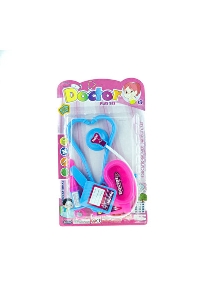 Erzi Oyuncak Doktor Seti Prenses Set Pembe 7 Parça