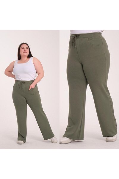 SERRAXXL Palazzo (Oysho) Fabric Large Size Pants