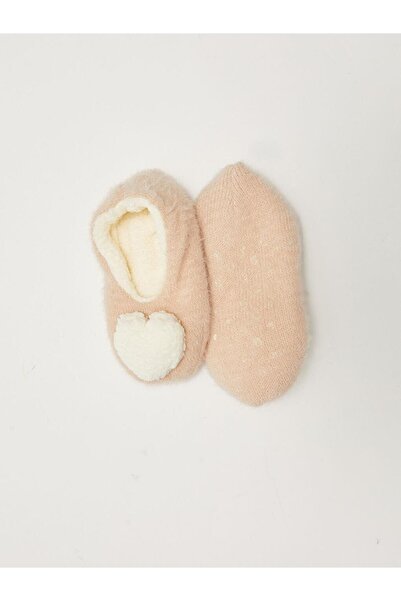 LC Waikiki Girl's Home Socks with Applique Detail