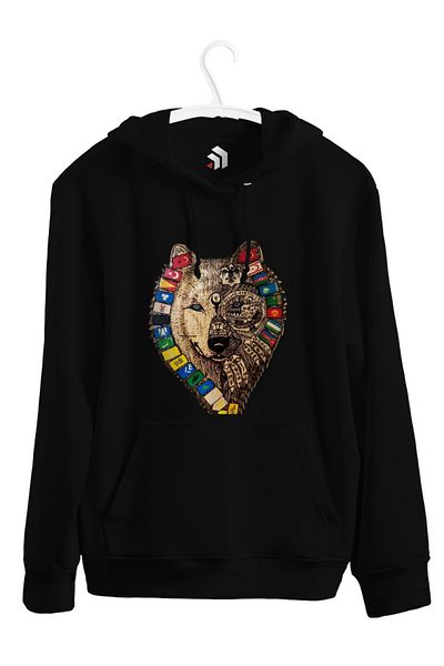 karikatürstore Turan Bozkurt Printed Quality Hooded Sweatshirt Hoodie