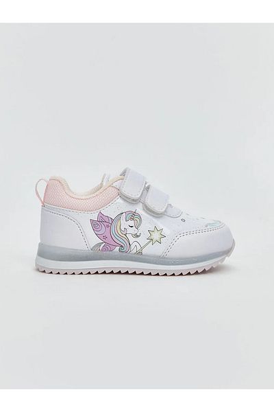 LC Waikiki Lcw Steps White Velcro Baby Girl Sneakers