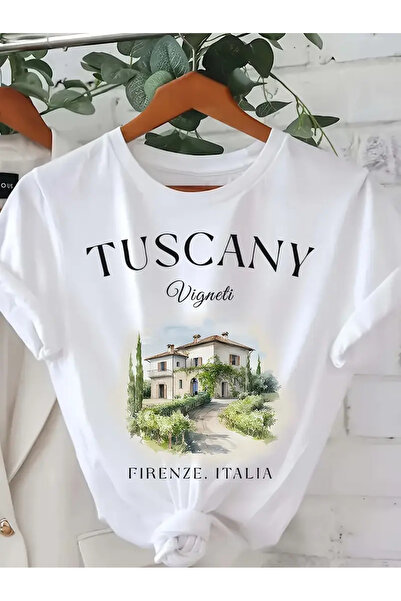 l'eivor Toskana Firenca Štampano Žene T-shirt
