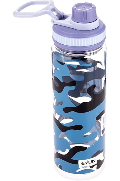 AKDC WATER BOTTLE BLUE 7CMX7CMX25CM Multicolour