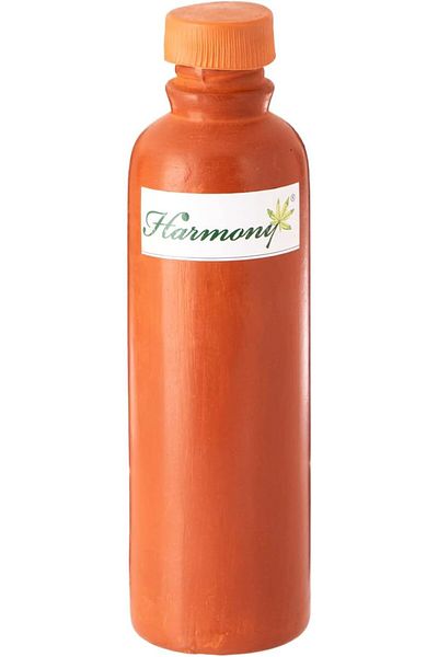 AKDC Round Bottled 7Cm X 7Cm X 25Cm Orange/Tangerine