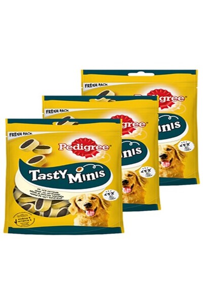 Pedigree ® Tasty Minis Sığır Ve Peynir Lezzetli Köpek Ödül Maması 140g X 3 Adet