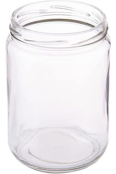 AKDC Glass Bottle L(8CM) XW(8CM) XH(13CM) Multicolour