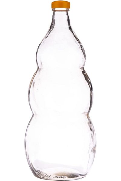 AKDC Glass Bottle L(15CM) XW(15CM) XH(37CM) Transparent