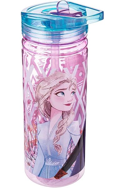 AKDC Frzn Bottle L(7CM) XW(7CM) XH(20CM) Pink and blue