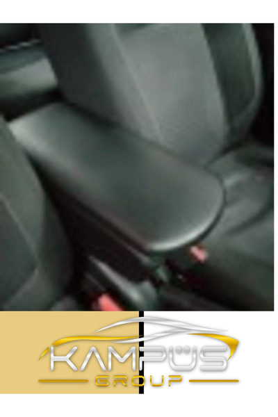 CARFACE Citroen C Elysee Deri Kol Dayama Kolçak Siyah Özel Üretim Mdf