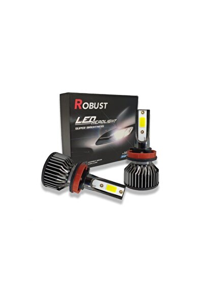 ROBUST H11 Led Xenon Far Ampulü Yeni Nesil Mini 8000 Lumen 36 Watt