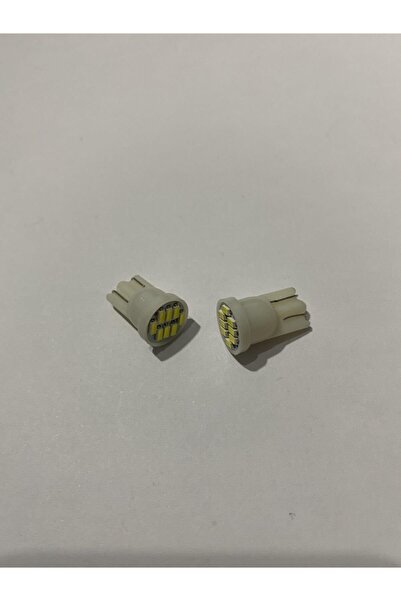 B4K T10 Led Park-plaka Lamba Beyaz 12 Volt